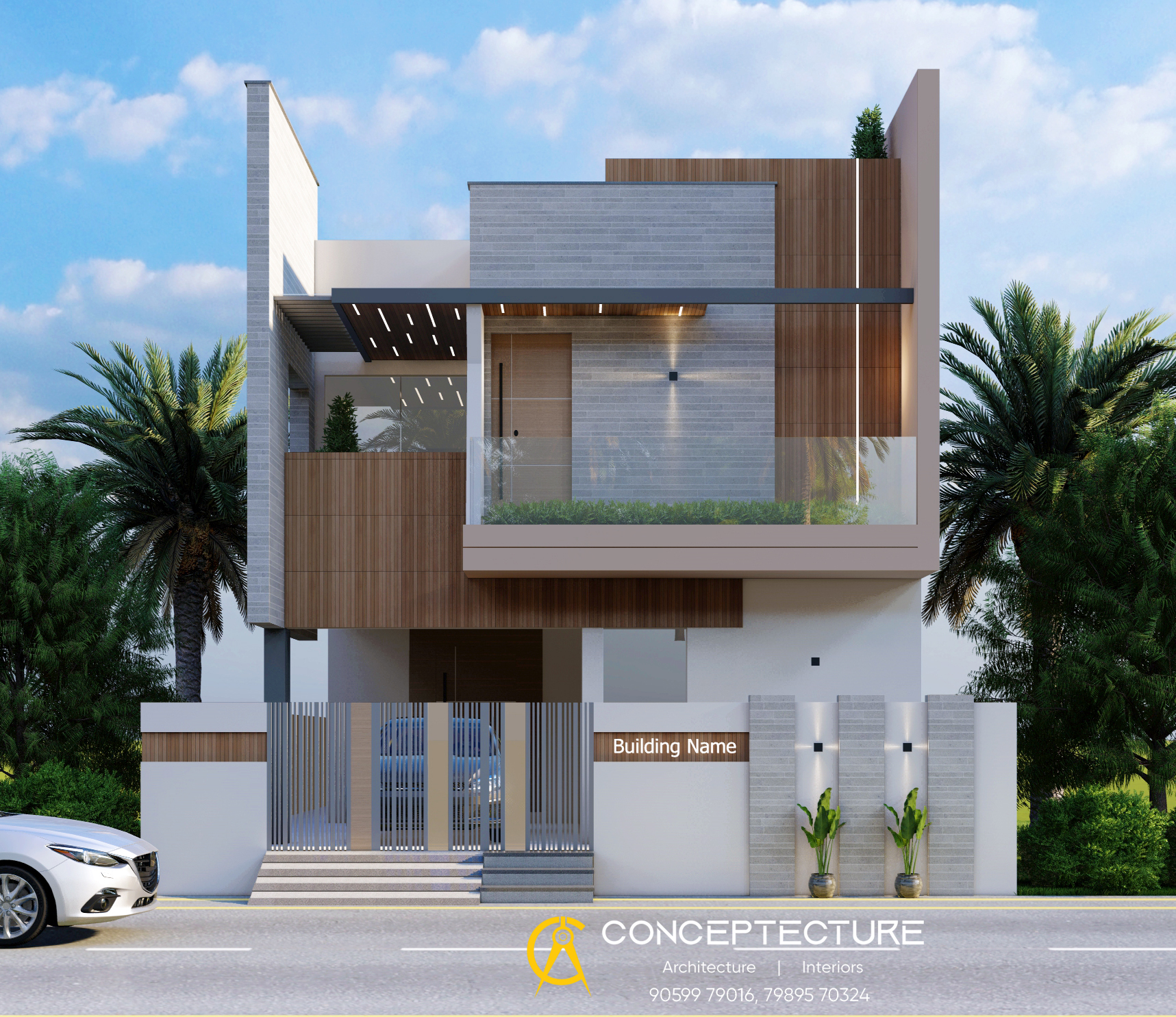 Siri Residence — Residential project in Vijayawada by conceptecture